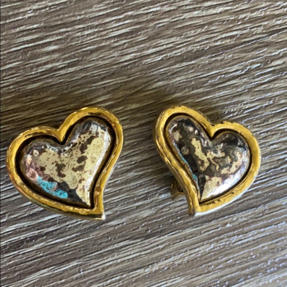 Heart earrings